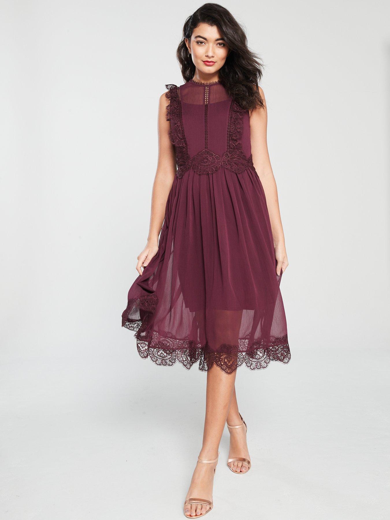 Lace Midi Dress